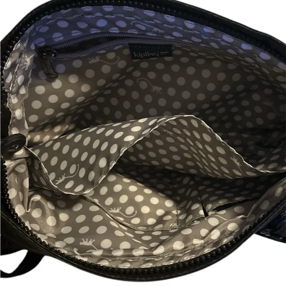 Kipling U-shaped Black Crossbody Bag - Picture 3 of 3